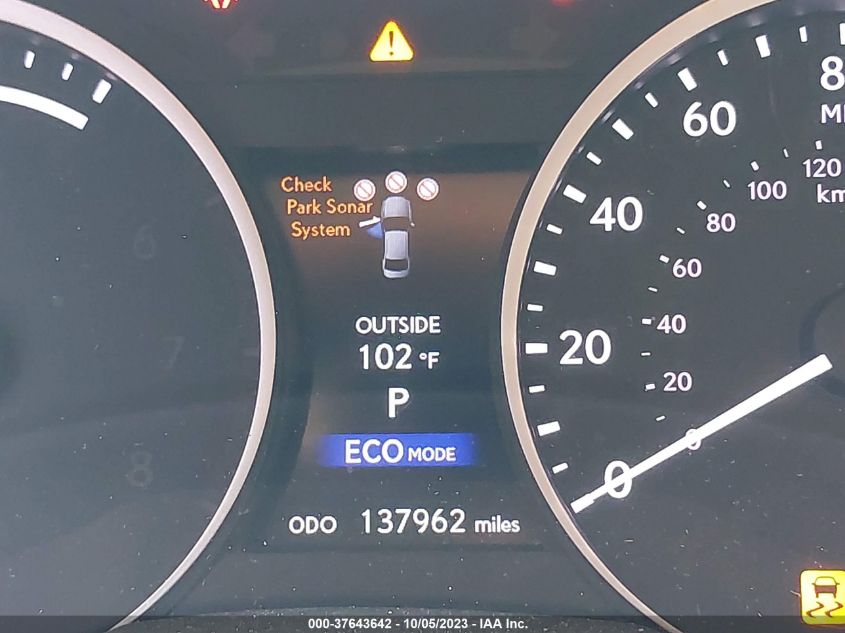 2014 LEXUS ES 300H HYBRID JTHBW1GG7E2074199