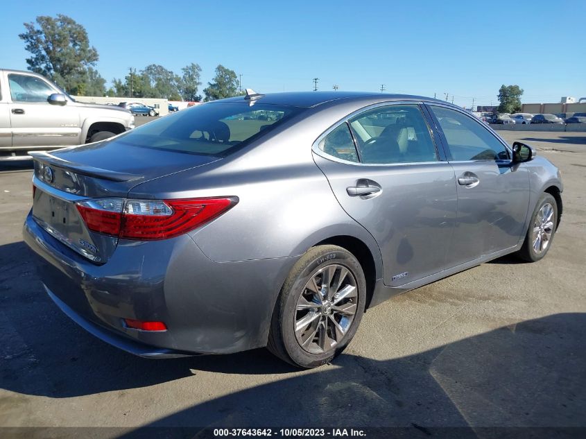 2014 LEXUS ES 300H HYBRID JTHBW1GG7E2074199
