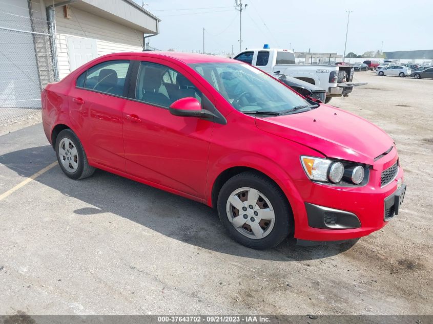2015 CHEVROLET SONIC LS - 1G1JB5SH0F4152854
