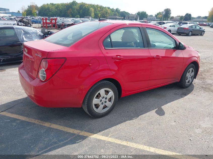 2015 CHEVROLET SONIC LS - 1G1JB5SH0F4152854