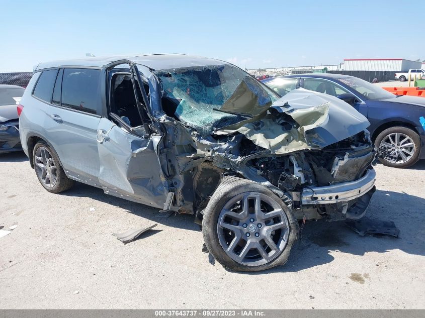 2022 HONDA PASSPORT EX-L - 5FNYF7H53NB004966