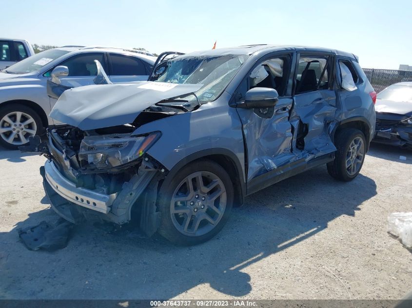 2022 HONDA PASSPORT EX-L - 5FNYF7H53NB004966