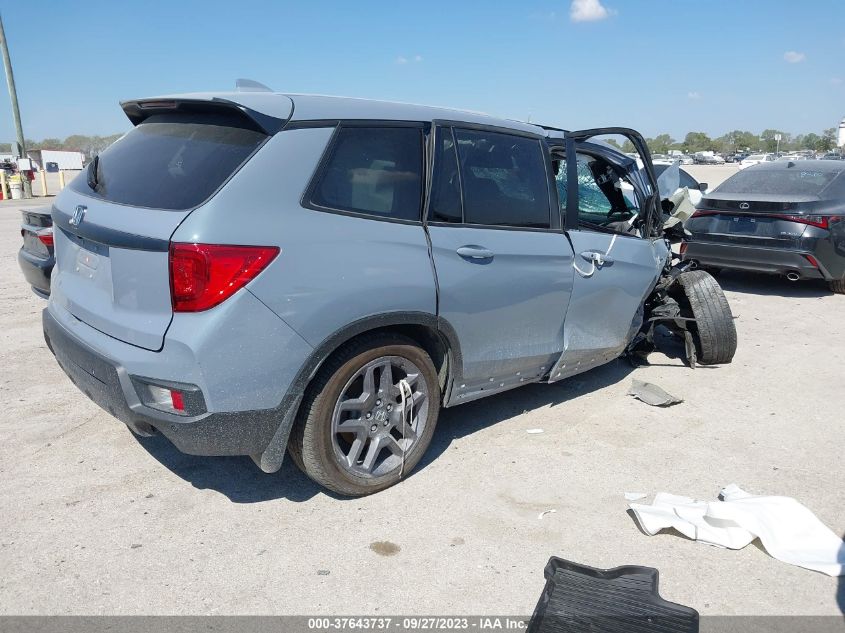 2022 HONDA PASSPORT EX-L - 5FNYF7H53NB004966
