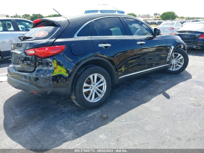 2017 INFINITI QX70 - JN8CS1MU4HM141687