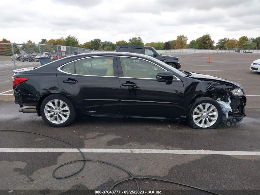 2013 LEXUS ES 300H HYBRID JTHBW1GG7D2030430