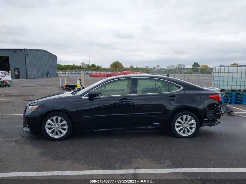 2013 LEXUS ES 300H HYBRID JTHBW1GG7D2030430