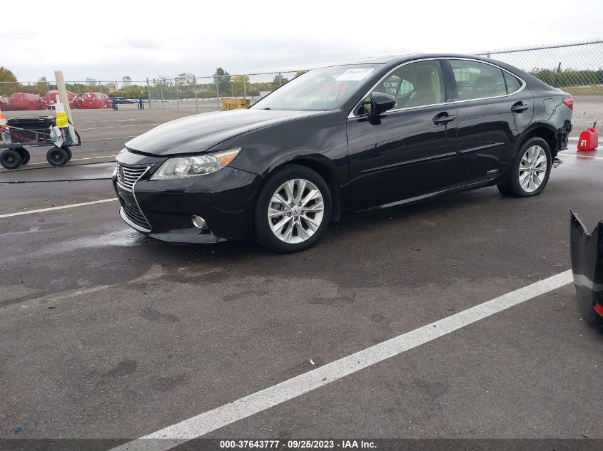 2013 LEXUS ES 300H HYBRID JTHBW1GG7D2030430