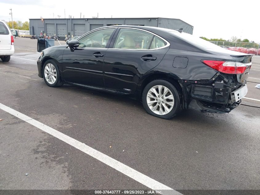 2013 LEXUS ES 300H HYBRID JTHBW1GG7D2030430