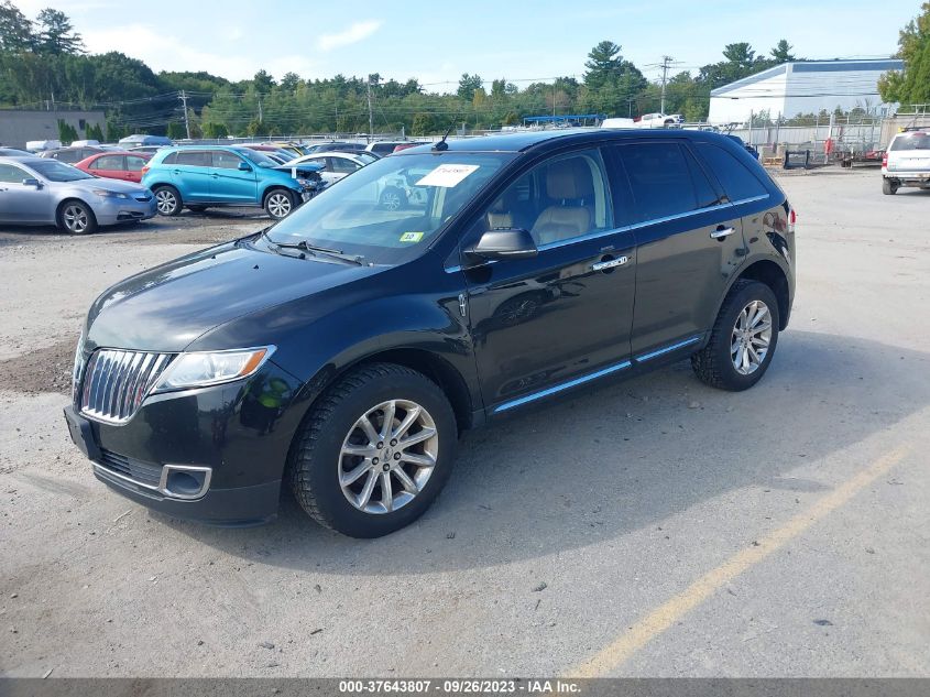 2013 LINCOLN MKX - 2LMDJ8JK1DBL35432