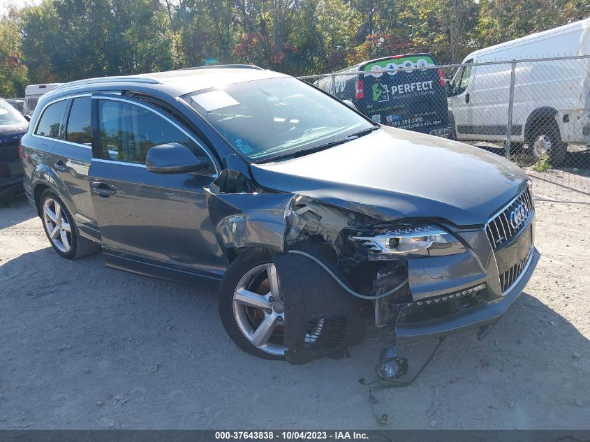 Lot #2534661951 2015 AUDI Q7 3.0T S LINE PRESTIGE salvage car