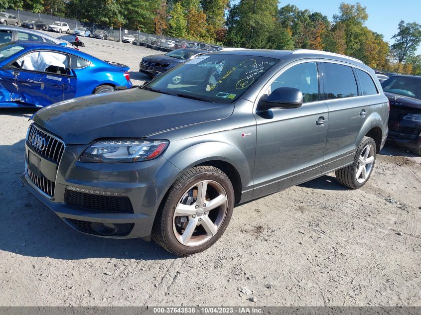 2015 AUDI Q7 3.0T S LINE PRESTIGE - WA1DGAFE2FD001118