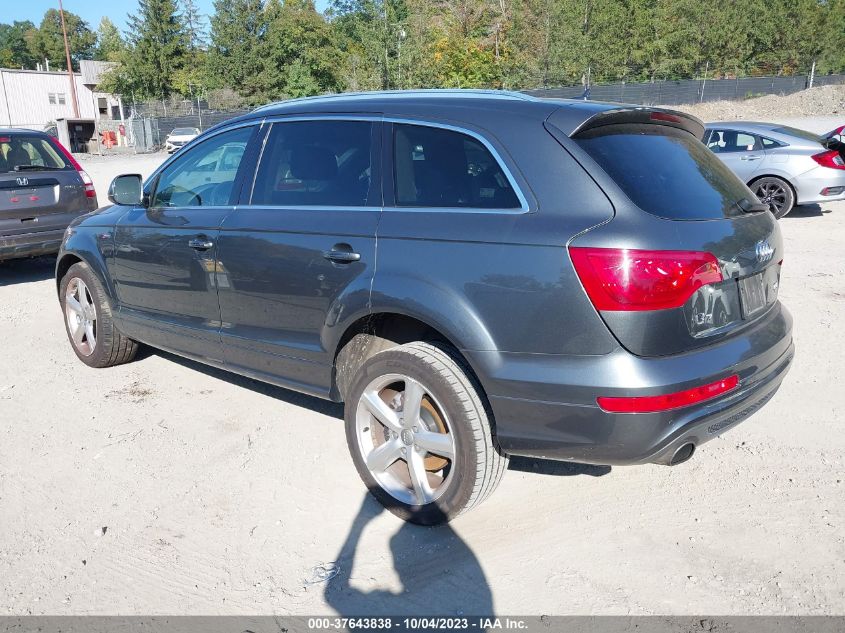 2015 AUDI Q7 3.0T S LINE PRESTIGE - WA1DGAFE2FD001118