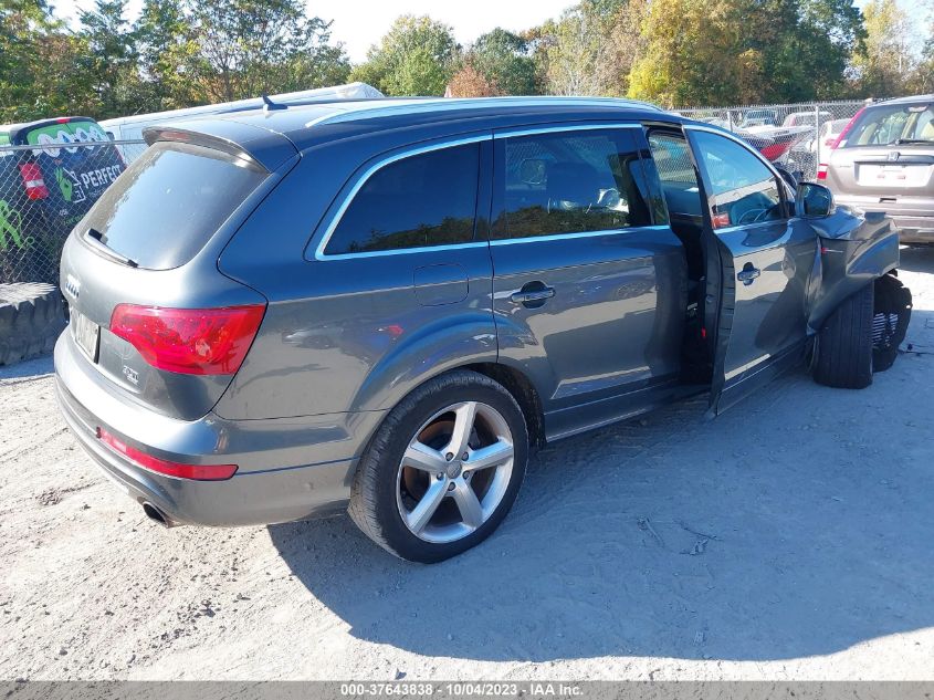 2015 AUDI Q7 3.0T S LINE PRESTIGE - WA1DGAFE2FD001118