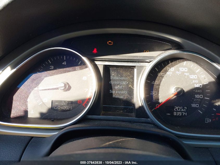 2015 AUDI Q7 3.0T S LINE PRESTIGE - WA1DGAFE2FD001118
