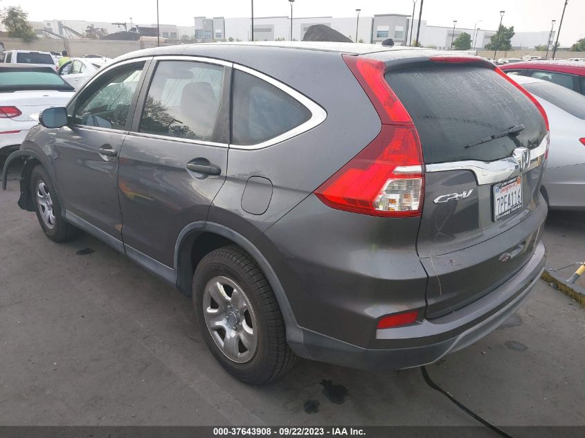 2015 HONDA CR-V LX - 3CZRM3H37FG717120