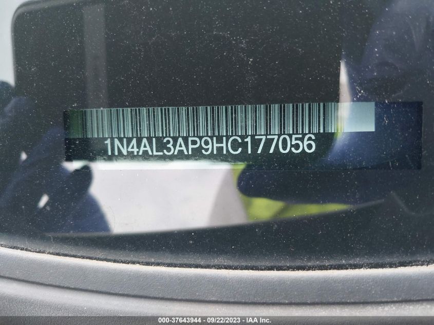 2017 NISSAN ALTIMA 2.5 SV - 1N4AL3AP9HC177056