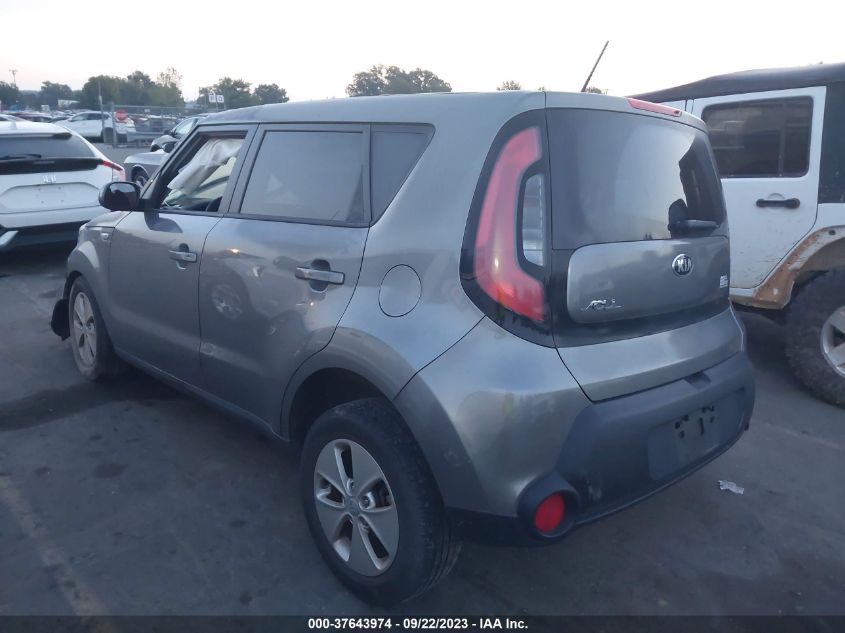 2014 KIA SOUL BASE - KNDJN2A23E7104627