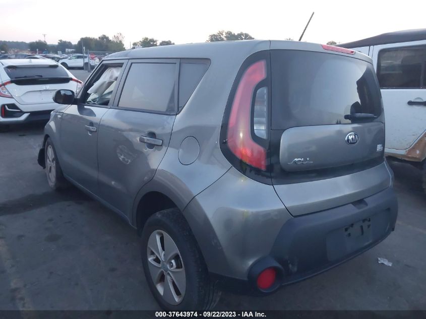 2014 KIA SOUL BASE - KNDJN2A23E7104627