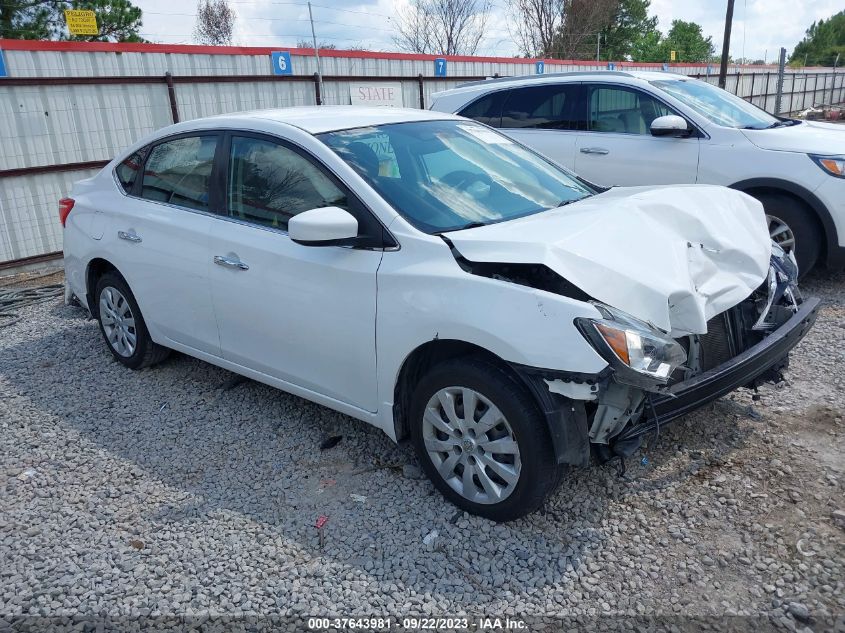 2019 NISSAN SENTRA S - 3N1AB7AP8KY286341