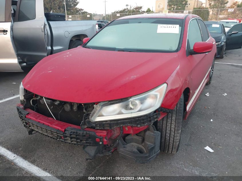 2016 HONDA ACCORD SPORT - 1HGCR2F54GA176962