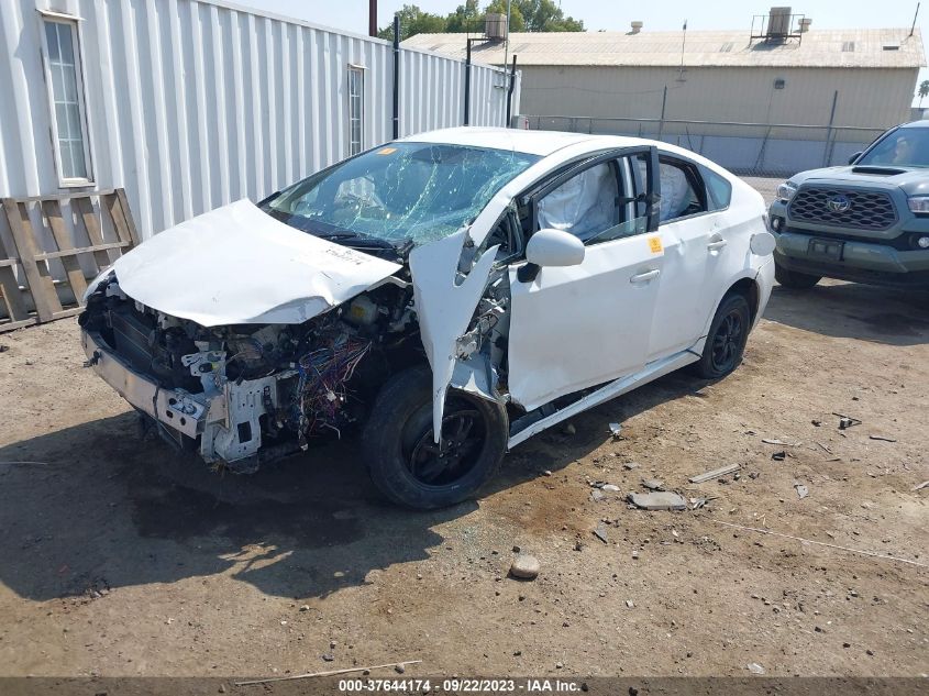 2013 TOYOTA PRIUS ONE/TWO/THREE/FOUR/FIVE - JTDKN3DU6D1709881