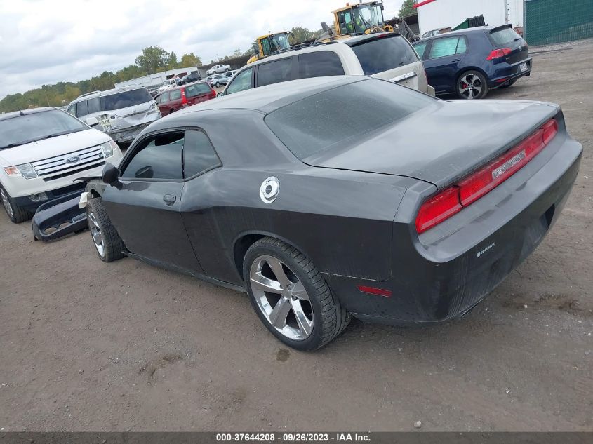 2013 DODGE CHALLENGER SXT - 2C3CDYAG9DH627801