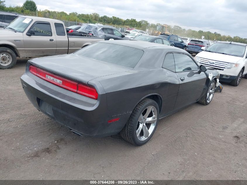 2013 DODGE CHALLENGER SXT - 2C3CDYAG9DH627801