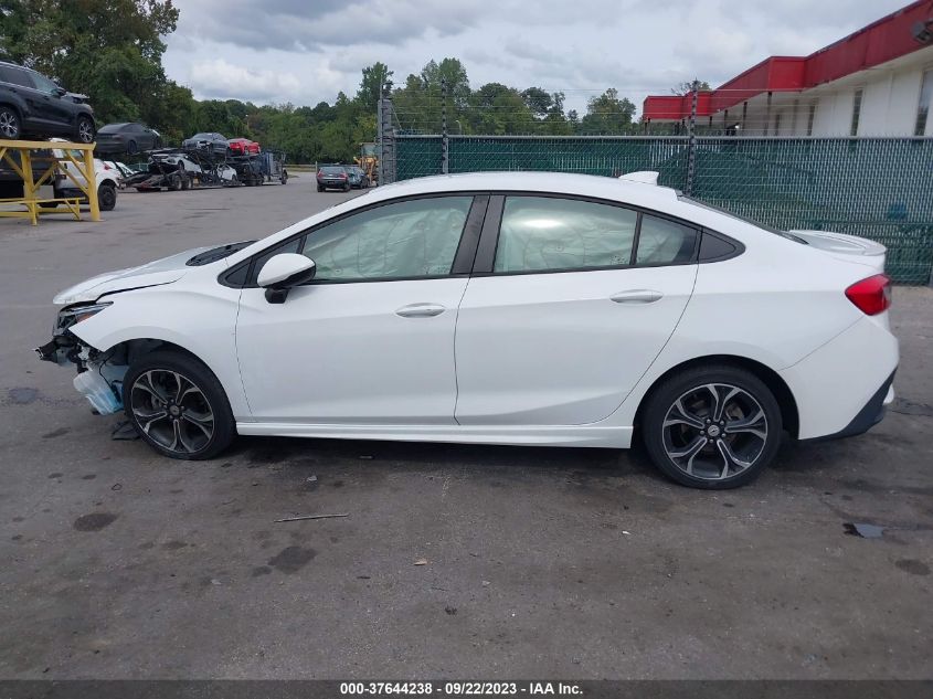 2019 CHEVROLET CRUZE LT - 1G1BE5SM4K7108888