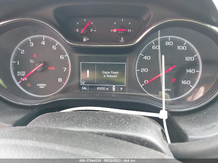 2019 CHEVROLET CRUZE LT - 1G1BE5SM4K7108888