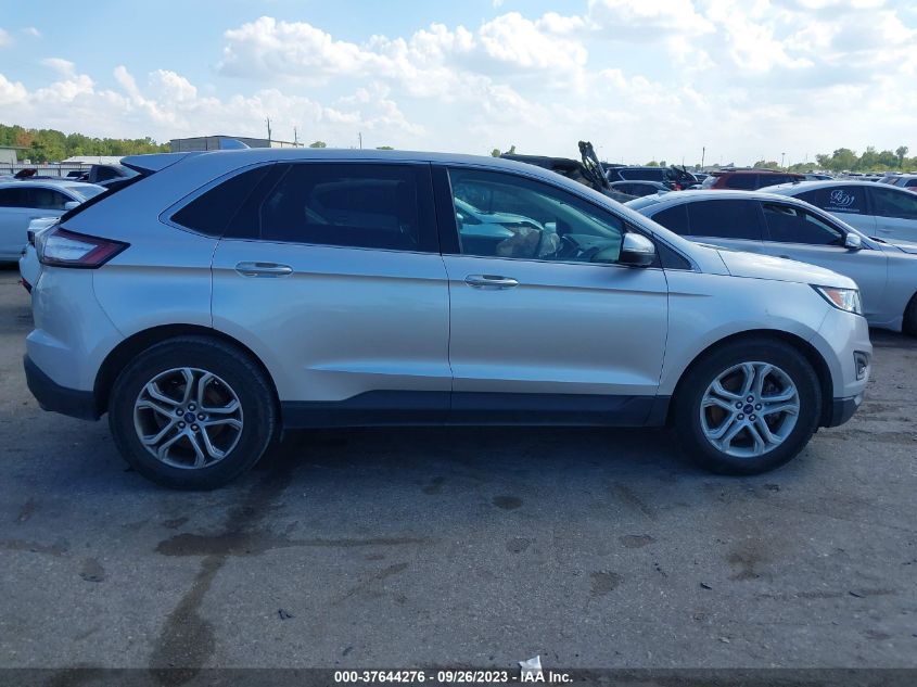 2017 FORD EDGE TITANIUM - 2FMPK4K91HBC49280