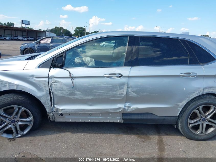 2017 FORD EDGE TITANIUM - 2FMPK4K91HBC49280