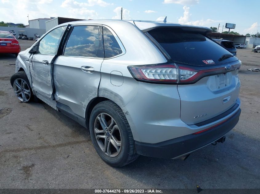 2017 FORD EDGE TITANIUM - 2FMPK4K91HBC49280