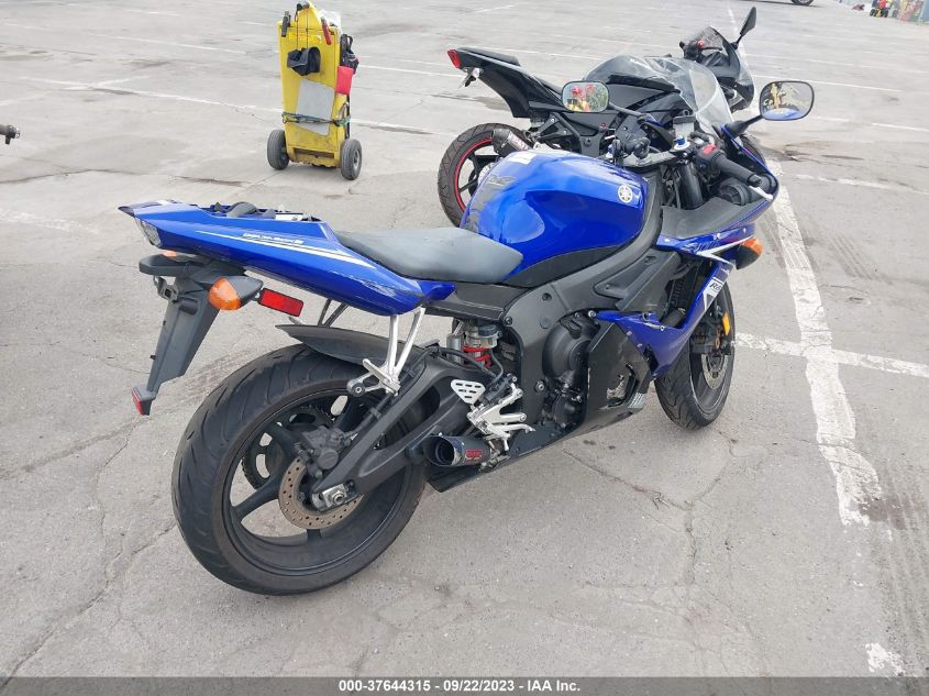 2009 YAMAHA YZFR6 SC JYARJ06Y09A008037