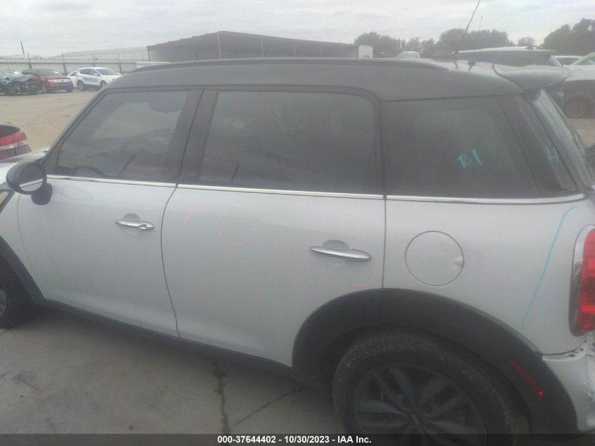 2014 MINI COUNTRYMAN COOPER S WMWZC3C57EWP25331