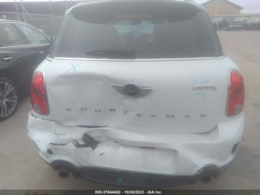 2014 MINI COUNTRYMAN COOPER S WMWZC3C57EWP25331