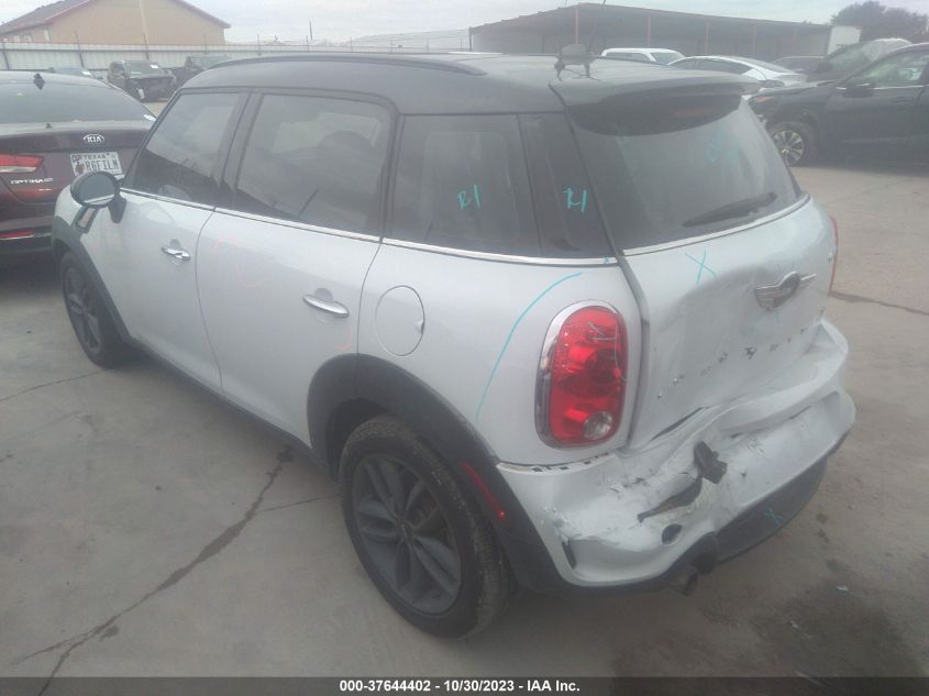 2014 MINI COUNTRYMAN COOPER S WMWZC3C57EWP25331