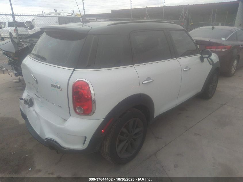 2014 MINI COUNTRYMAN COOPER S WMWZC3C57EWP25331