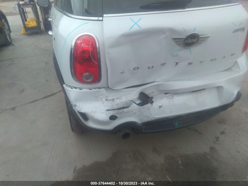 2014 MINI COUNTRYMAN COOPER S WMWZC3C57EWP25331