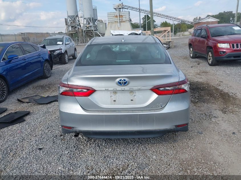 2022 TOYOTA CAMRY HYBRID LE - 4T1C31AK8NU579762