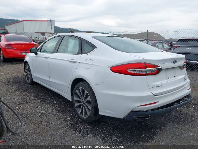 2019 FORD FUSION SE - 3FA6P0T98KR287015