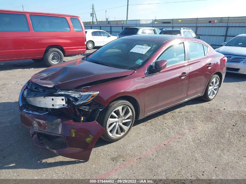 2016 ACURA ILX PREMIUM/TECHNOLOGY - 19UDE2F79GA006792