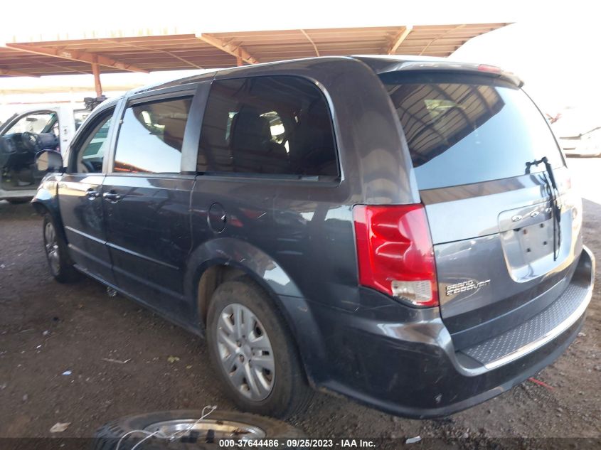 2017 DODGE GRAND CARAVAN SE - 2C4RDGBG8HR862012