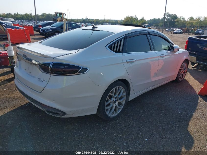 2014 FORD FUSION TITANIUM - 3FA6P0K97ER226129