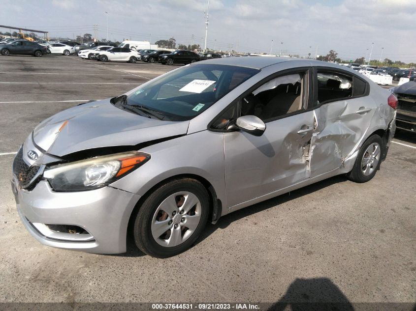 2015 KIA FORTE LX - KNAFK4A65F5271370