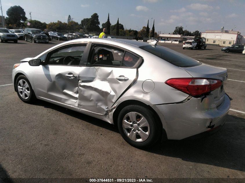 2015 KIA FORTE LX - KNAFK4A65F5271370