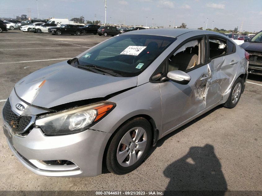 2015 KIA FORTE LX - KNAFK4A65F5271370