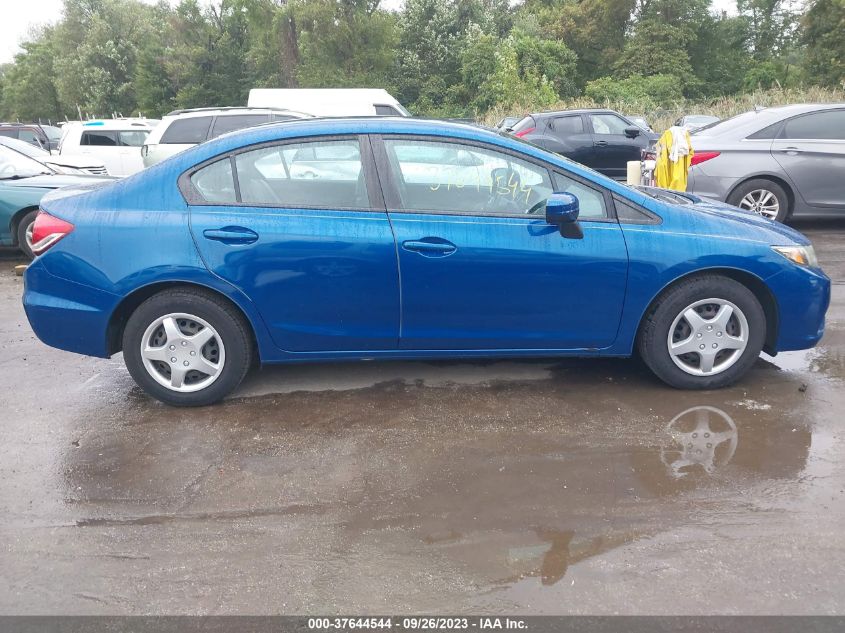 2014 HONDA CIVIC SEDAN LX - 2HGFB2F57EH545345