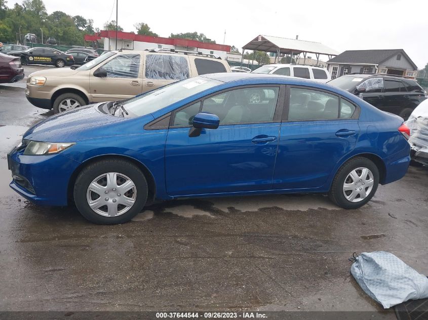 2014 HONDA CIVIC SEDAN LX - 2HGFB2F57EH545345