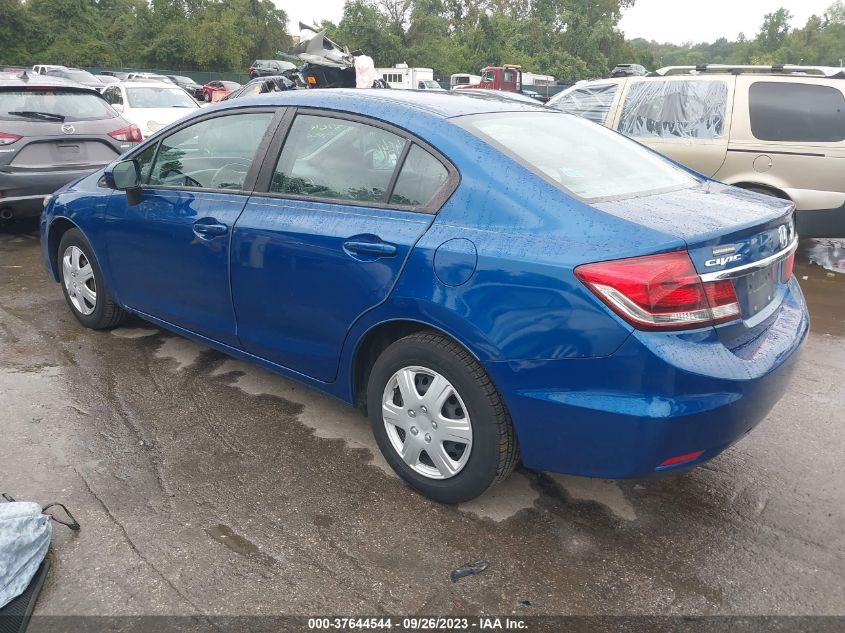 2014 HONDA CIVIC SEDAN LX - 2HGFB2F57EH545345