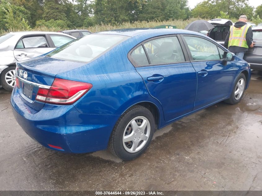2014 HONDA CIVIC SEDAN LX - 2HGFB2F57EH545345